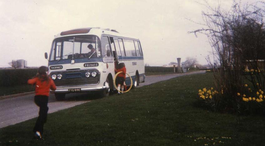 Thornes school busses history